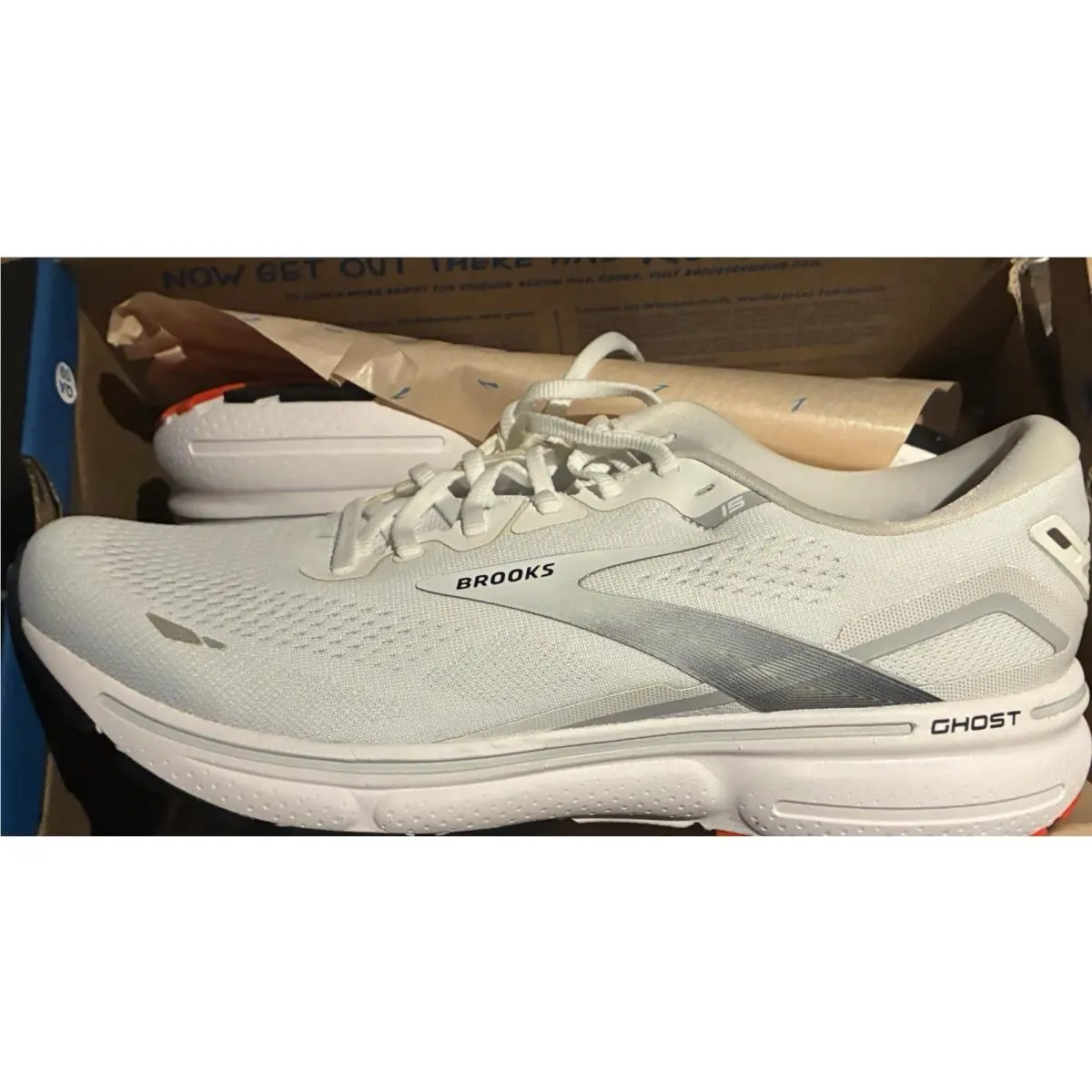 Brooks shoes - Brooks Ghost 15 - Ghost - White 3
