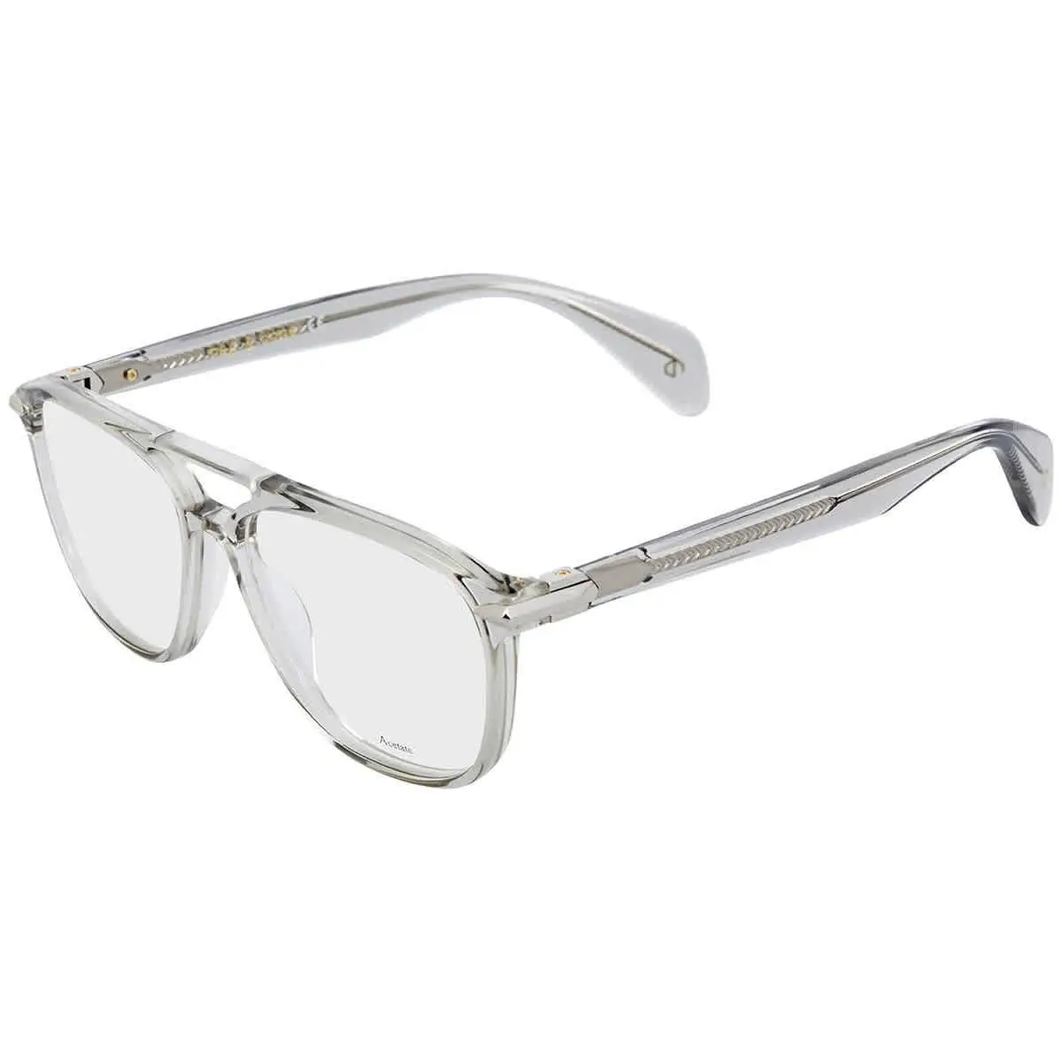 Rag and Bone Demo Pilot Men`s Eyeglasses Rnb 7012 0KB7 54 Rnb 7012 0KB7 54