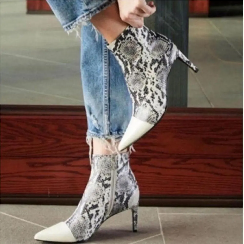 Rag Bone Animal Print Beha Boots Size 10