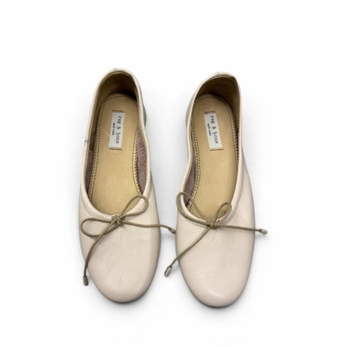 Rag Bone Blush Leather Ballet Flats 36