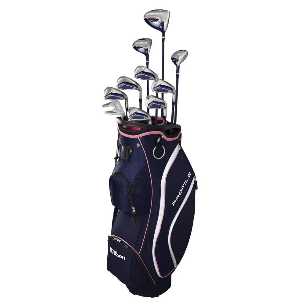Lady Wilson Profile 2025 Complete Set w/ Driver Irons Putter Cart Bag