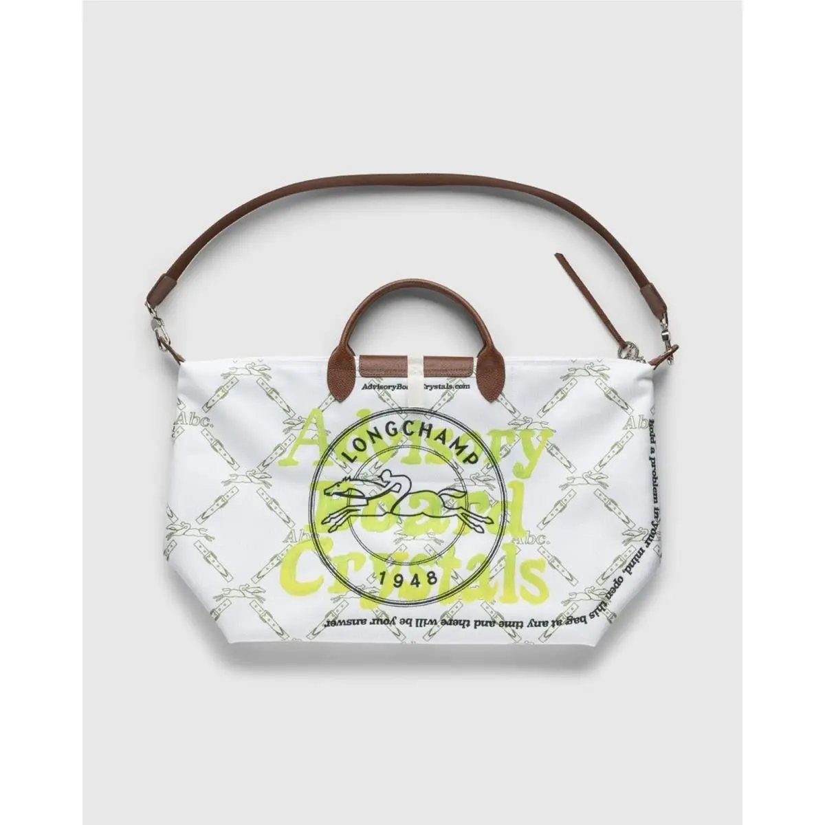 Longchamp x Advisory Board Crystals Le Pliage Tote Bag Size Large L 1/300