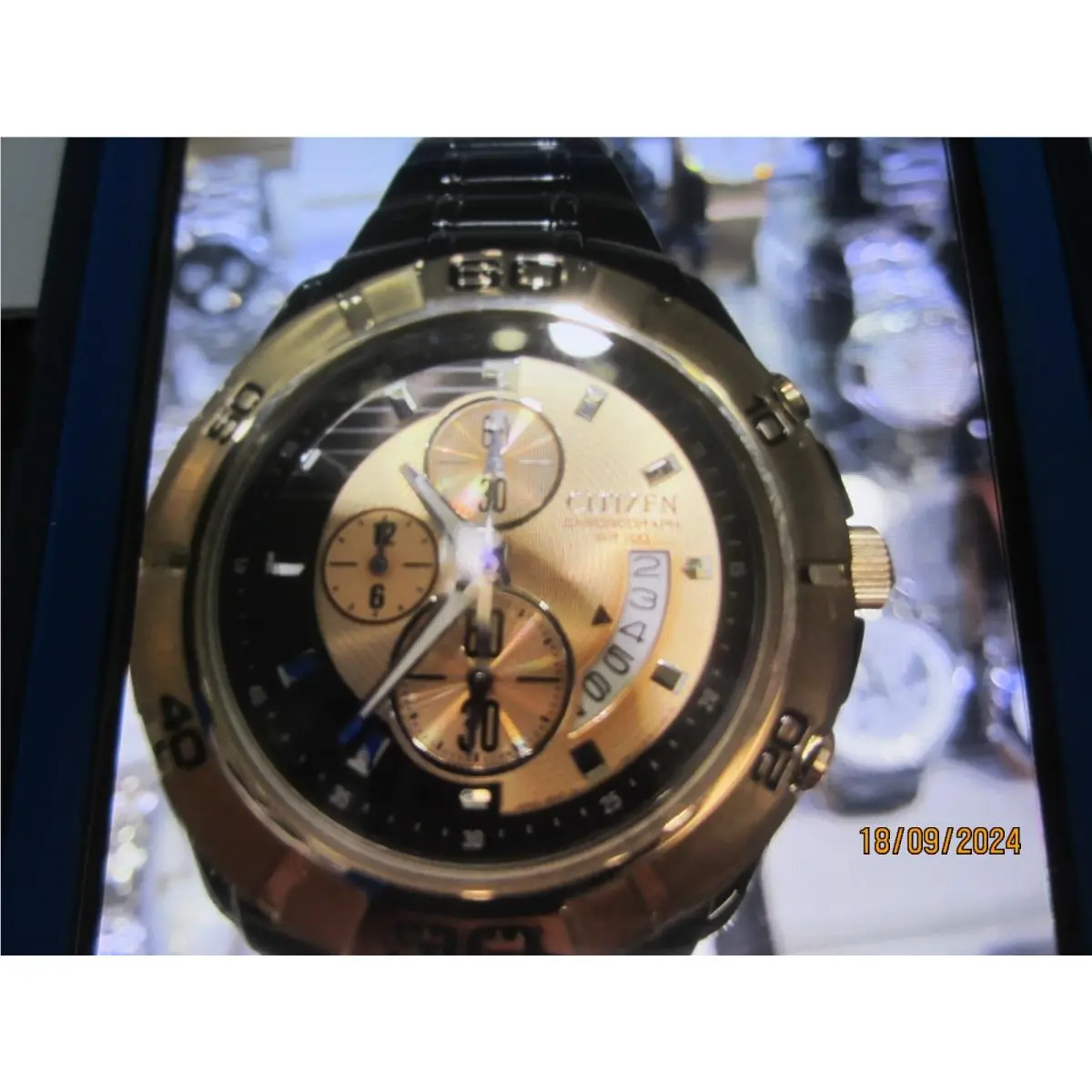 Citizen Men`s Watch Chrono AN3418-52P