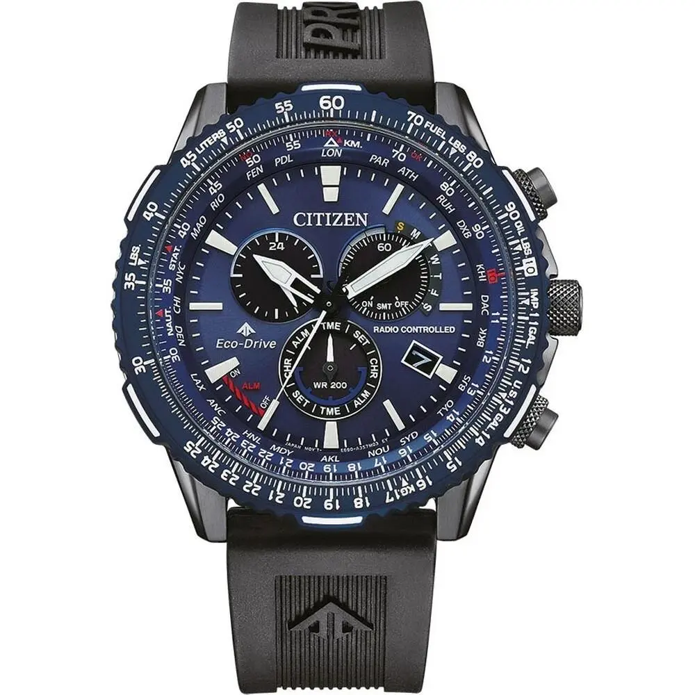 Citizen CB5006-02L Promaster Atomic Chronograph Alarm Eco-drive Men`s Watch