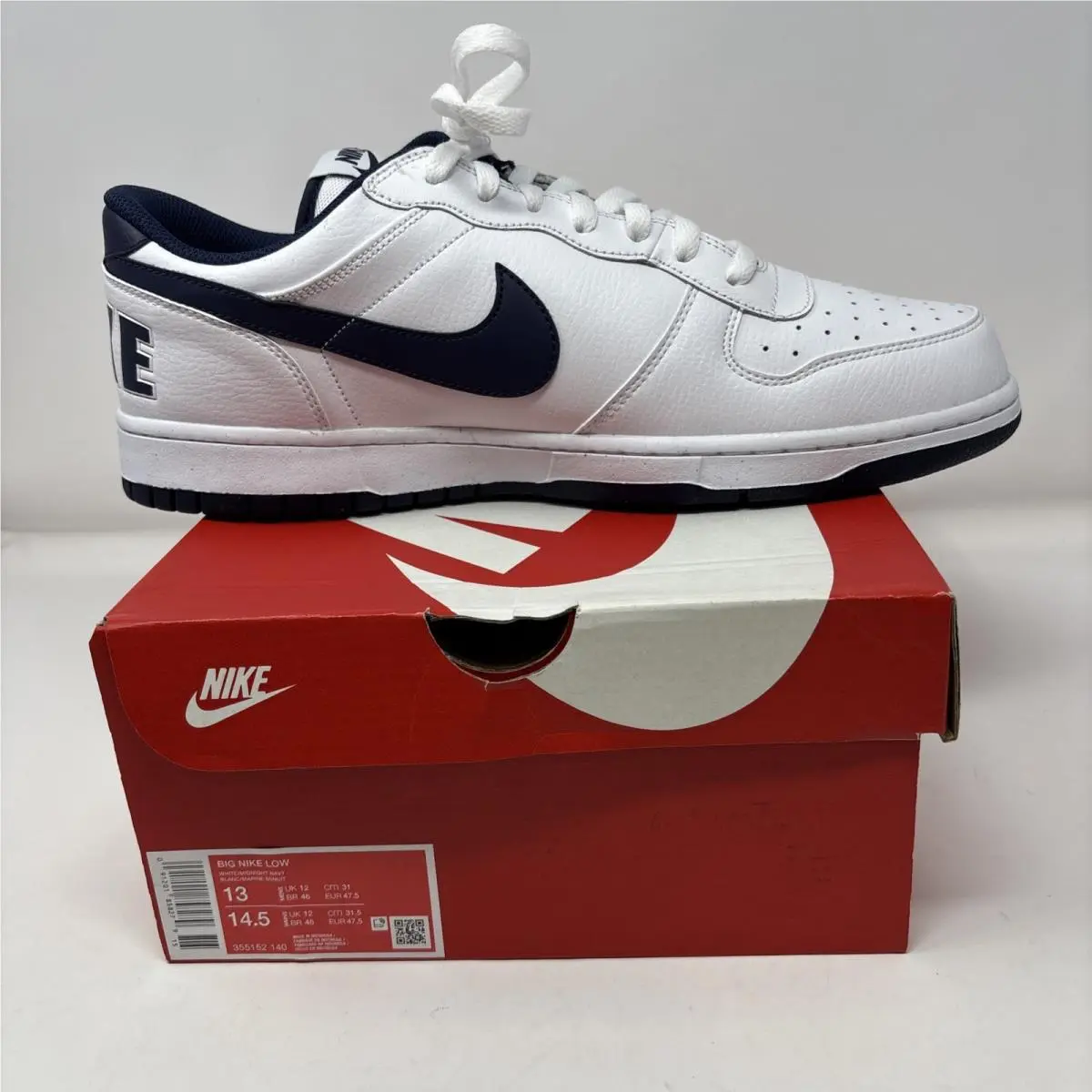 Nike shoes - Nike Big Nike - Big - 355152-140 - White 1