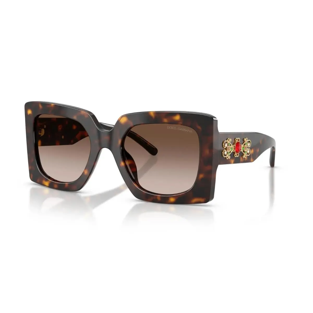 Dolce Gabbana DG 4525B Havana/brown Gradient 502/13 Sunglasses