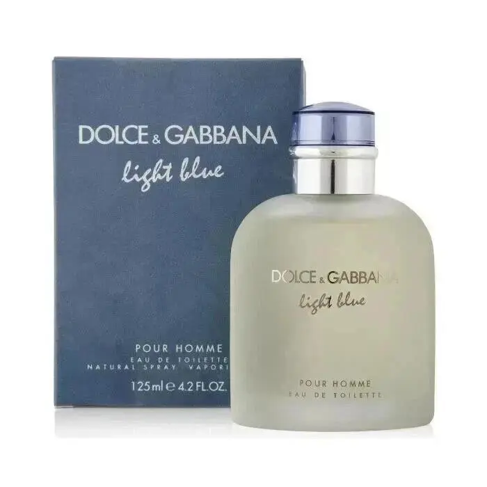 Light Blue by Dolce Gabbana For Men Eau de Toilette Spray 4.2 oz