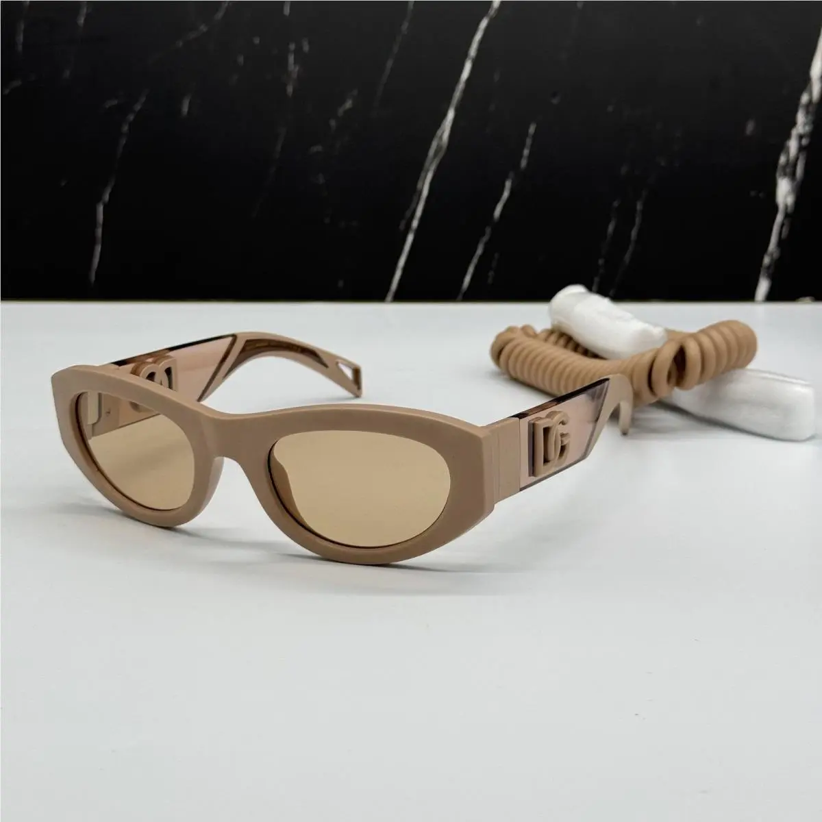 Dolce Gabbana DG6174 3292/73 Beige Sunglasses
