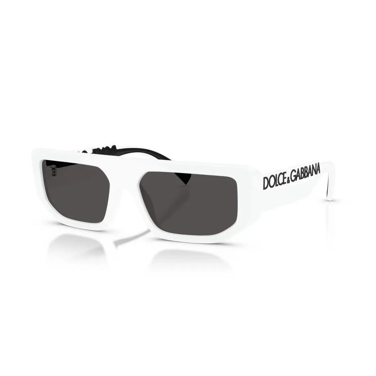 Dolce Gabbana DG 6203 Black and White/grey 331287 Sunglasses by Dolce & Gabbana