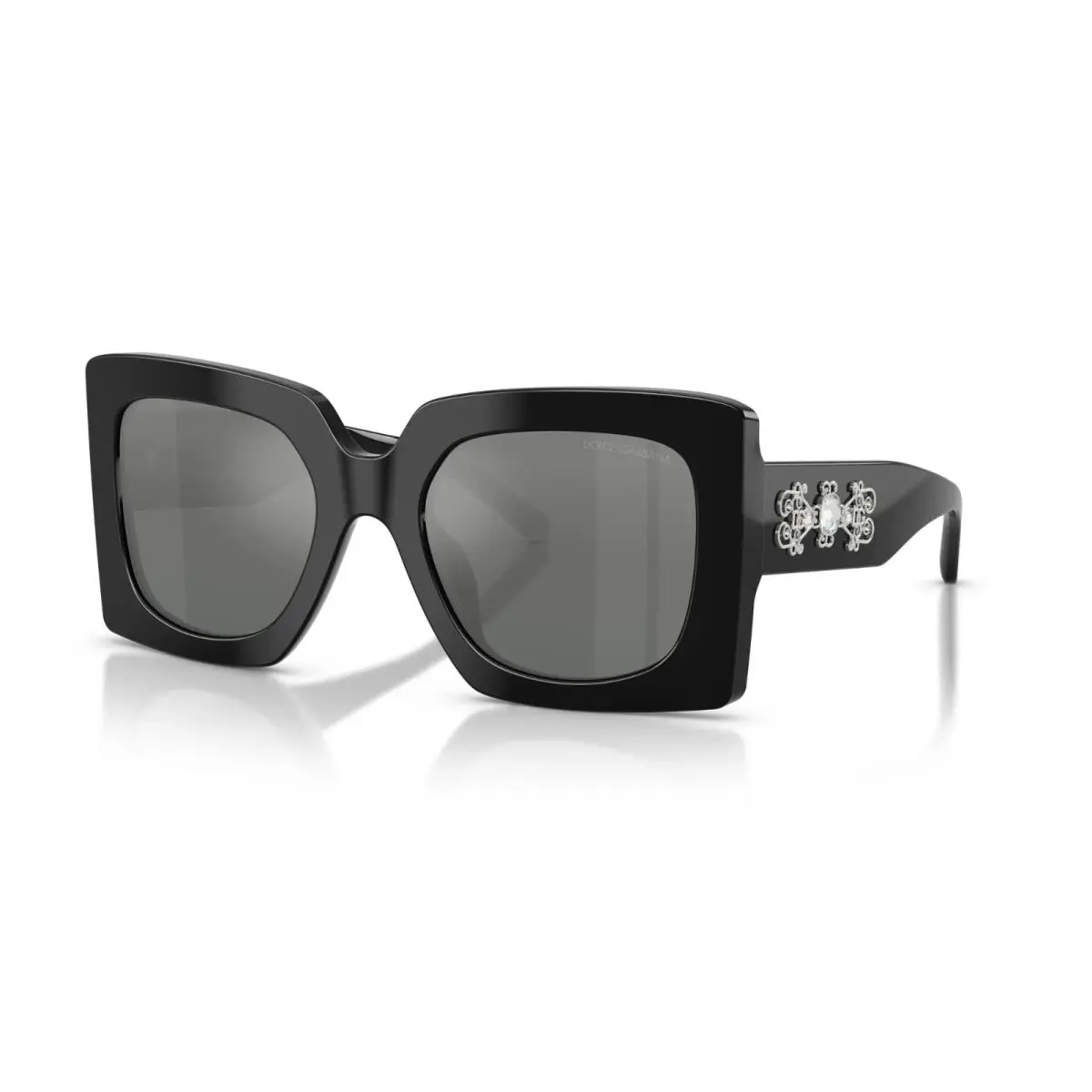 Dolce Gabbana DG 4525B Black/grey Mirror Silver Gradient 501/88 Sunglasses