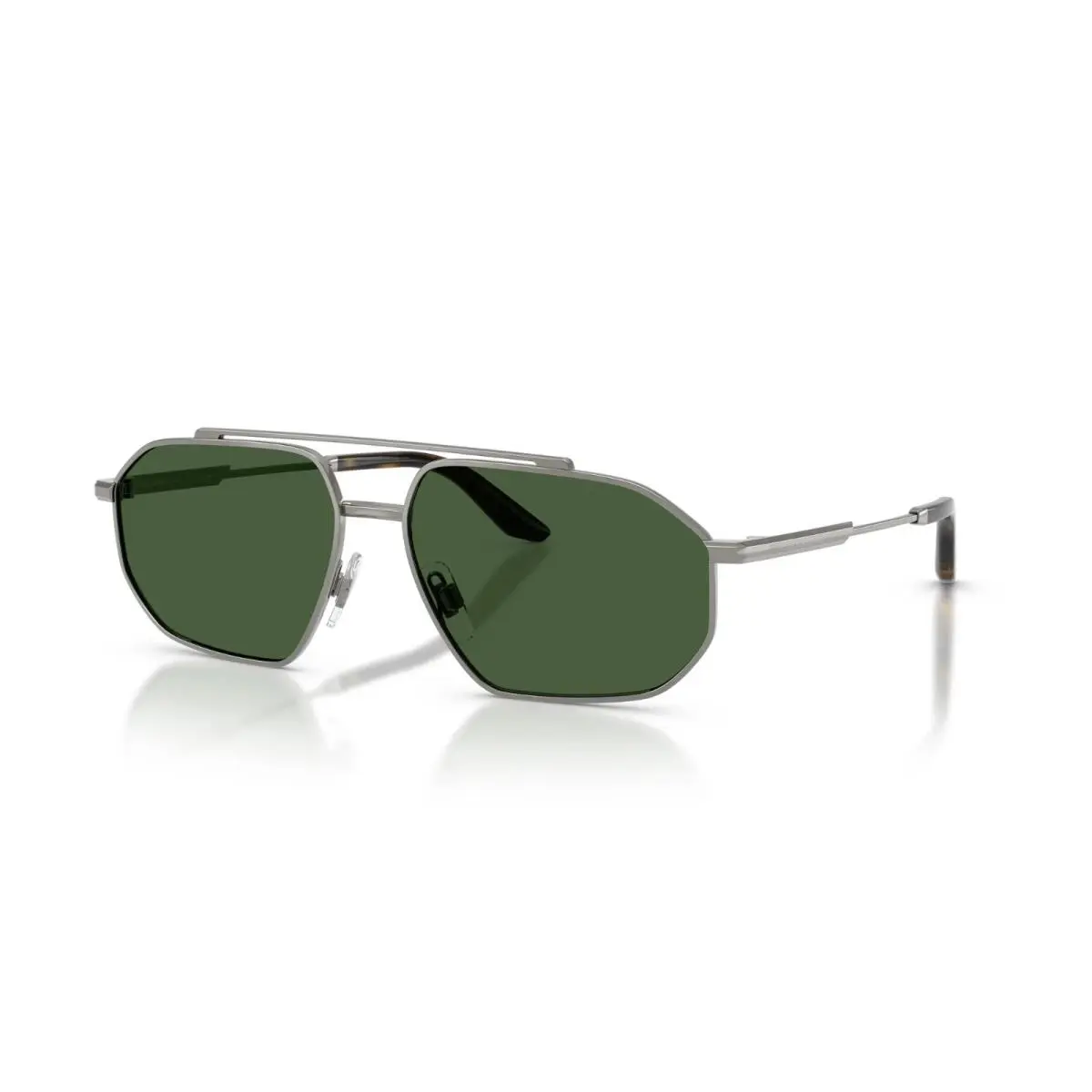 Dolce Gabbana DG 2328 Gunmetal/green 04/71 Sunglasses by Dolce & Gabbana