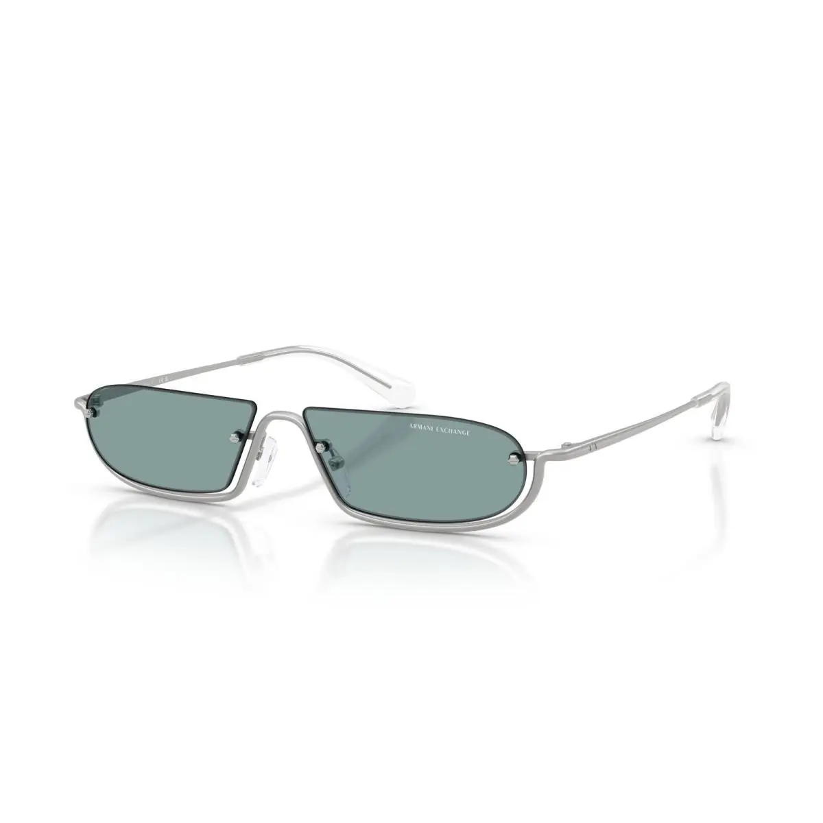 Armani Exchange 2058S Sunglasses 60209C Silver