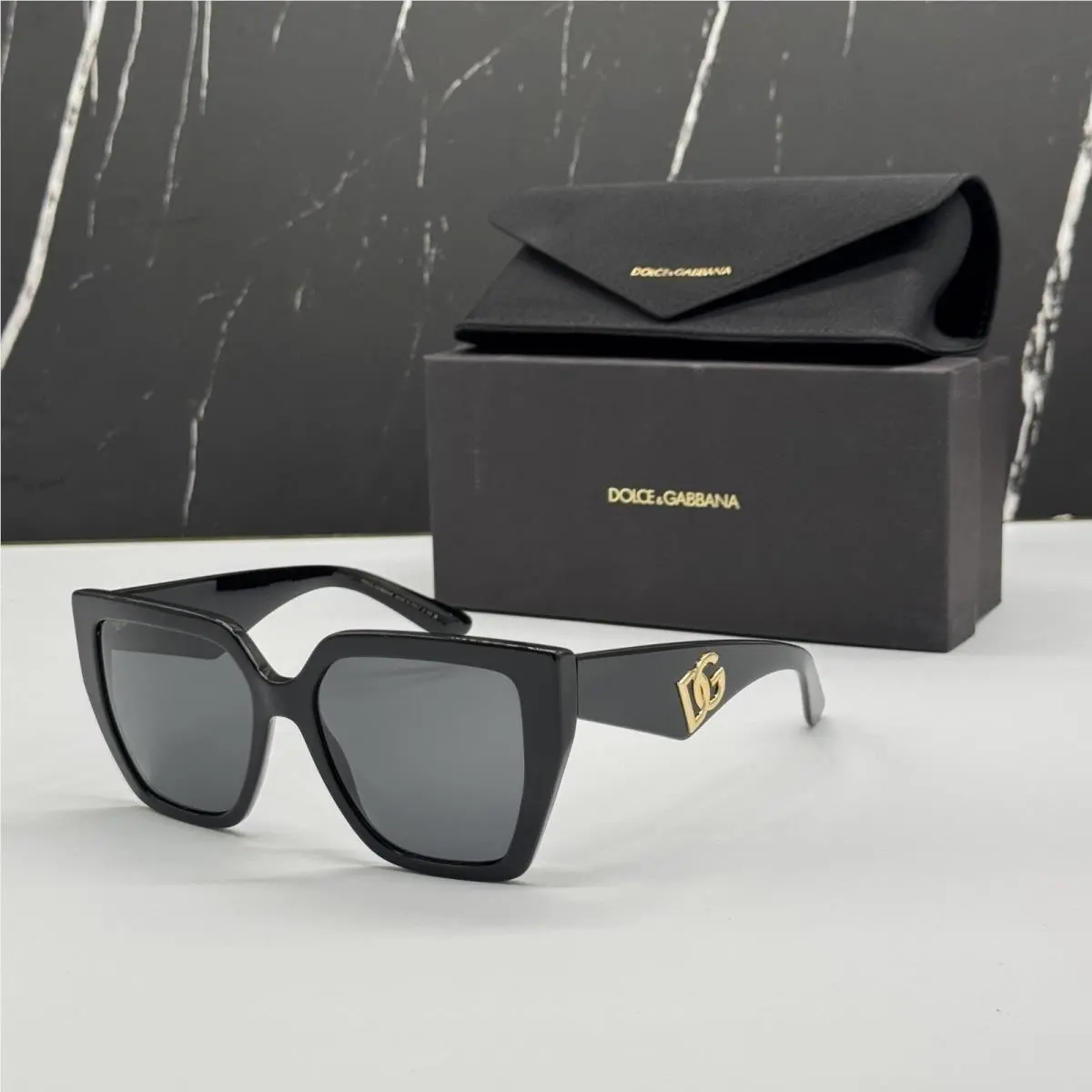 Dolce Gabbana DG4438 501/87 Black Women Sunglasses