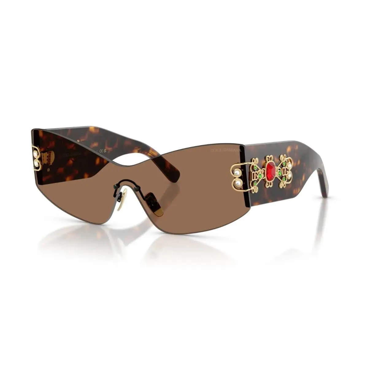 Dolce Gabbana DG 4526B Havana and Gold/brown 502/73 Sunglasses