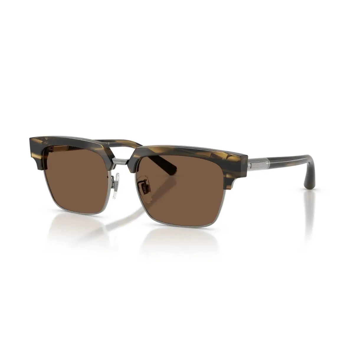Dolce Gabbana DG 4522 Striped Brown/brown 306373 Sunglasses