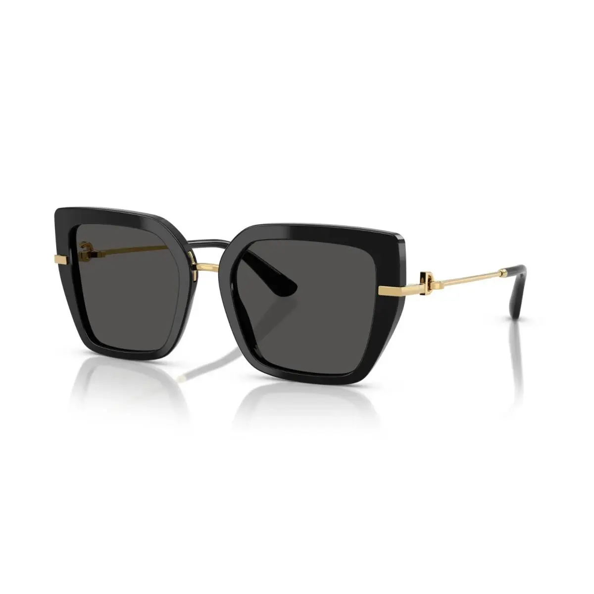 Dolce Gabbana DG 4474 Black Gold/grey 501/87 Sunglasses