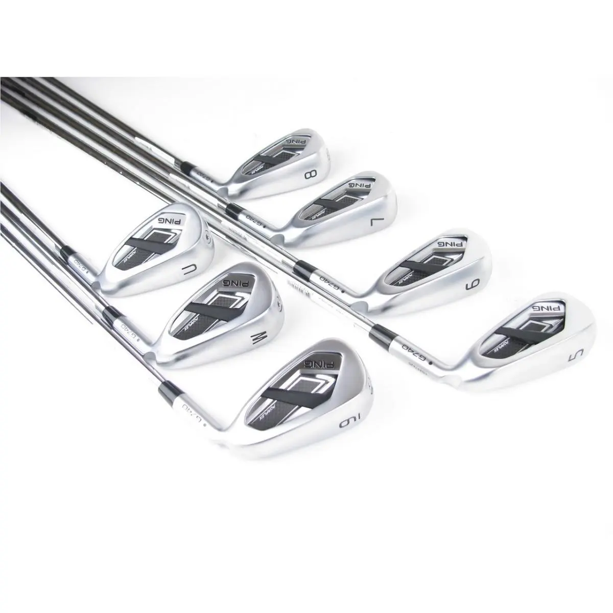 Ping G740 Black Dot Iron Set 5-PW+GW Steel Awt 3.0 Regular +1/2