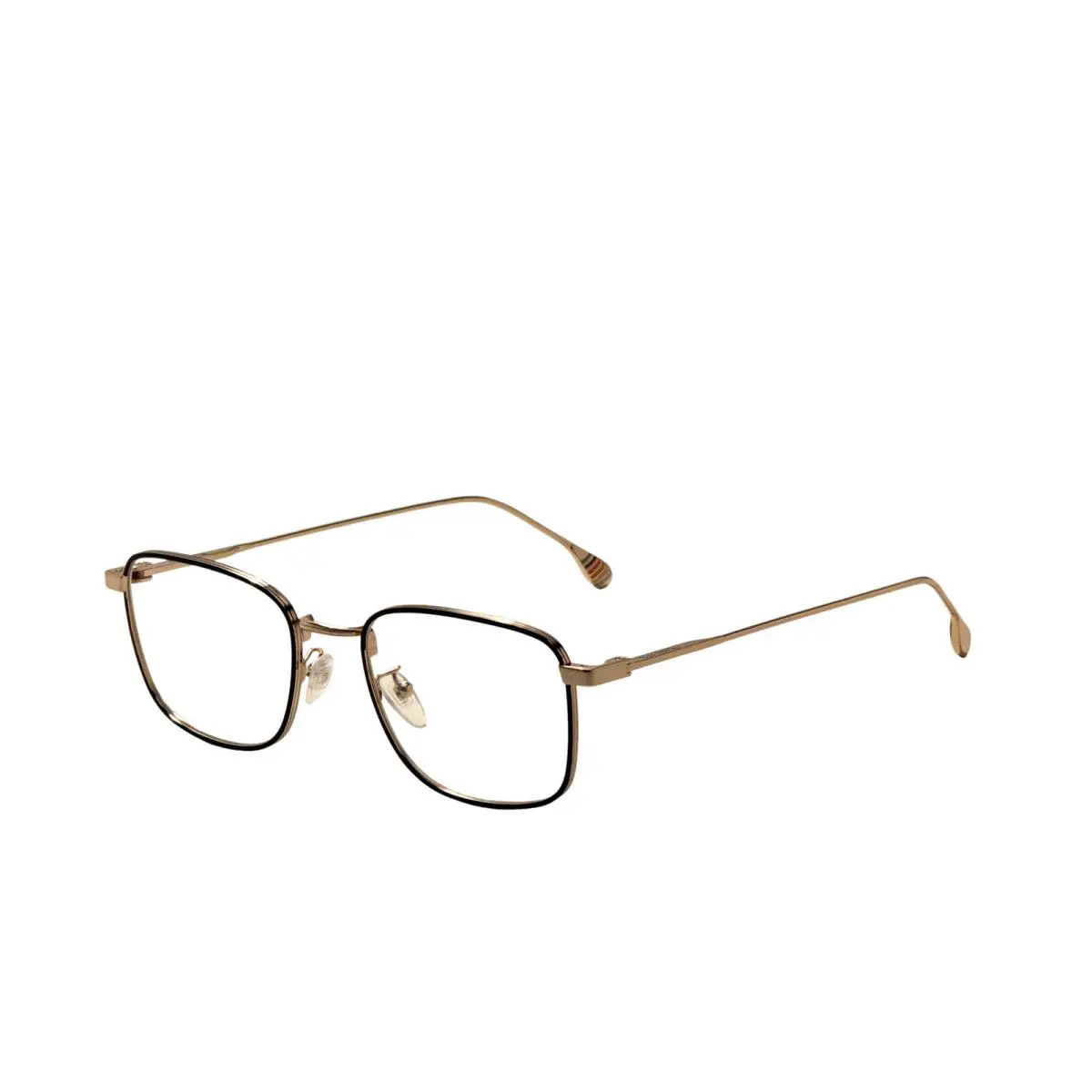 Men`s Garrick 52mm Shiny Light Gold Black Eyeglasses PSOP09652-002-52 by Paul Smith