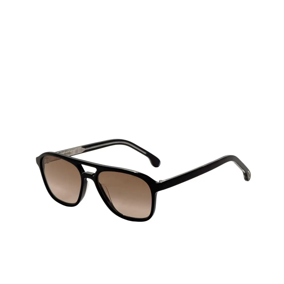 Men`s Alder 55mm Black Ink Crystal Sunglasses PSSN012V1S-001-55 by Paul Smith