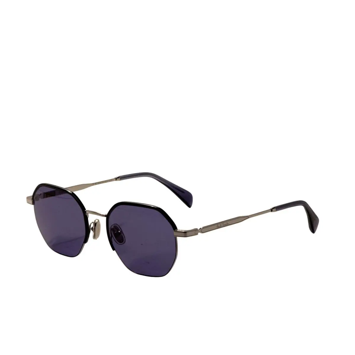 Paul Smith Men`s Lovell 53mm Silver Blue Sunglasses PS24110S-004-53