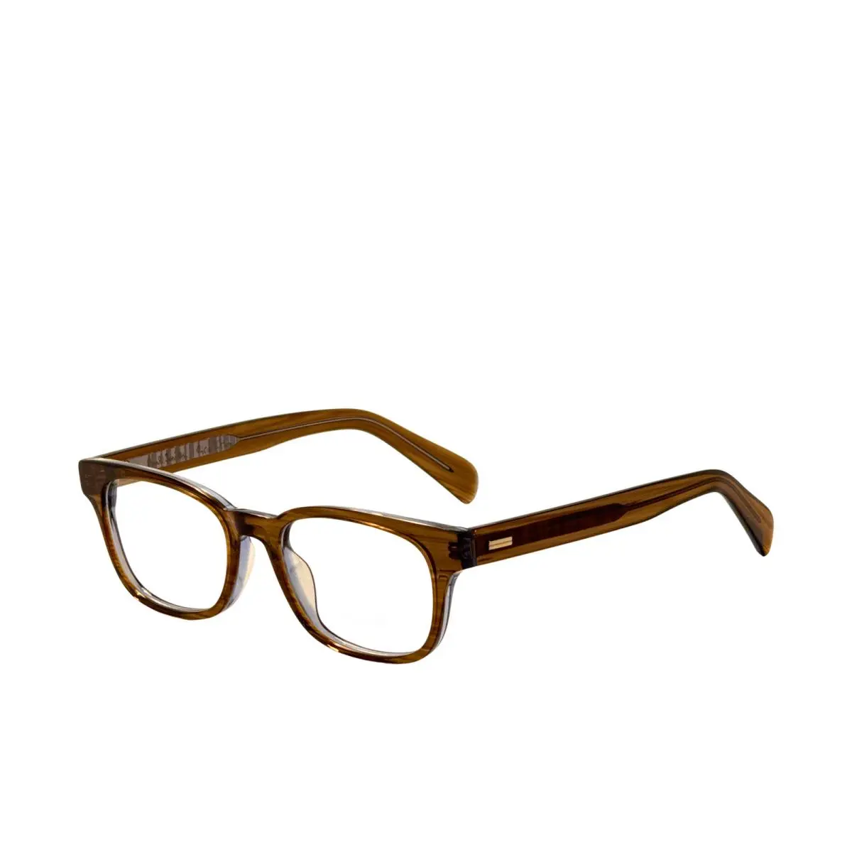 Unisex Grafton 53mm Multistripe Brown Eyeglasses PSOP09453-002-53 by Paul Smith
