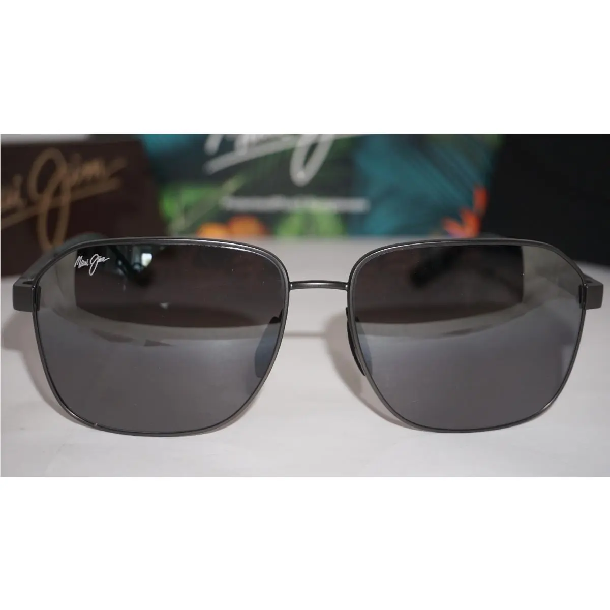 Maui Jim Sunglasses Onipa Gunmetal Grey Polar MJ0651SA 001 61 15 140 XL