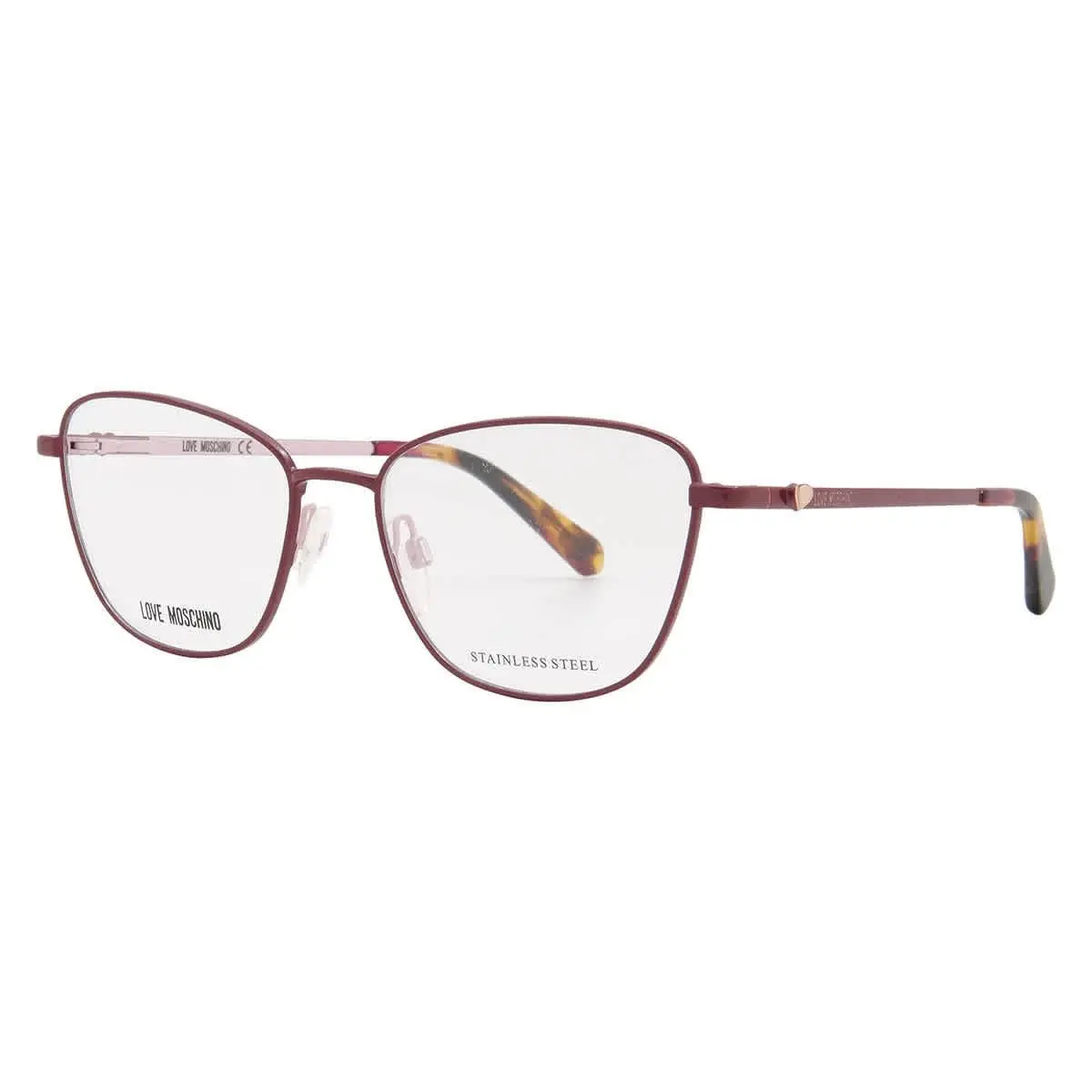 Moschino Demo Cat Eye Ladies Eyeglasses MOL552 08CQ 52 MOL552 08CQ 52