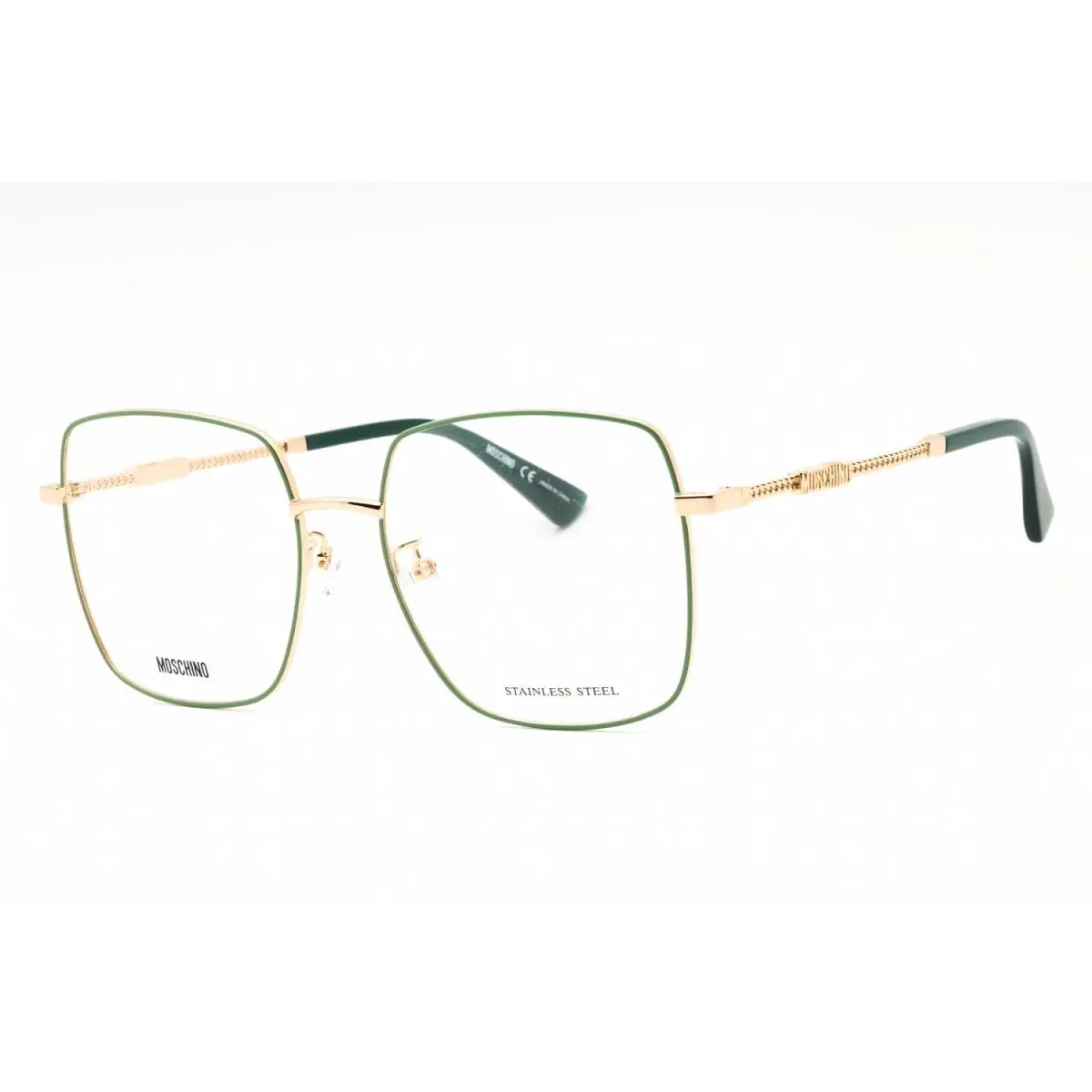 Moschino MOS615-PEF-56 Eyeglasses Frame Size 56mm 17mm 145mm Green Women 071673
