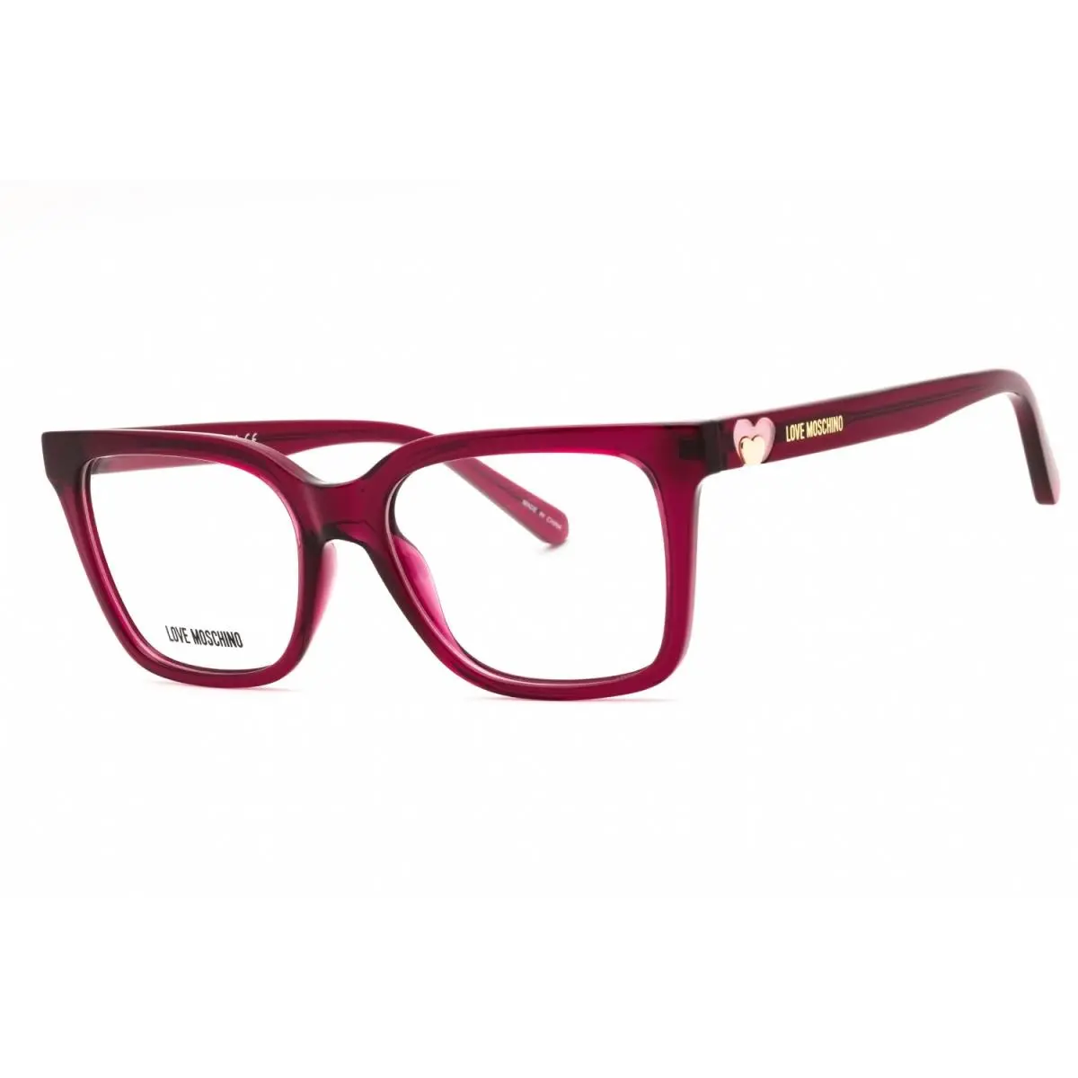 Moschino Love MOL603-MU1-52 Eyeglasses Frame Size 52mm 17mm 140mm Fuchsia Women