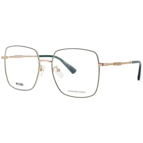 Moschino MOS615/G Pef 56 Pef Eyeglasses Gold Green Frame 56 mm
