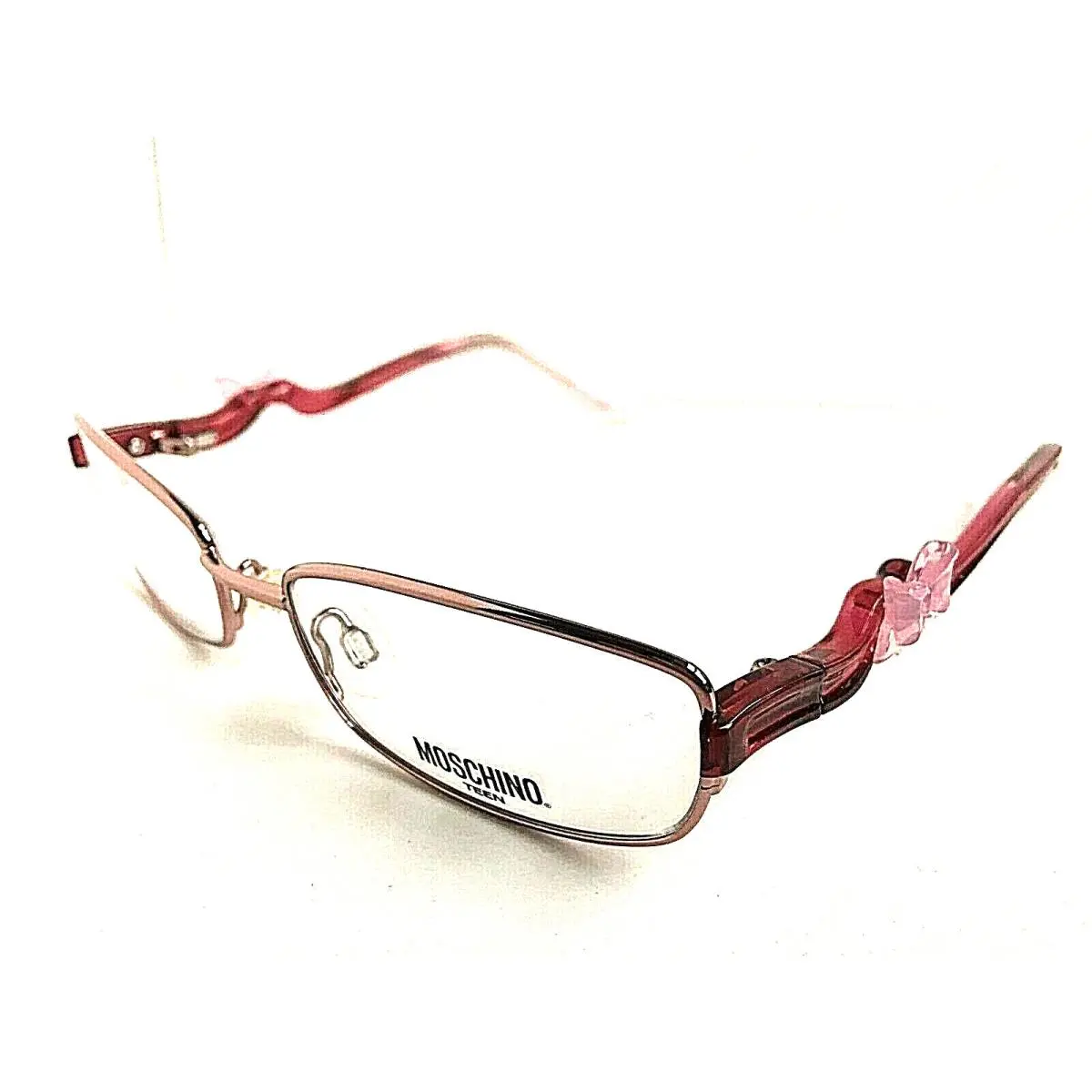 Moschino Girls MO093-04 E64 49mm Gold/pink W/bow Girls Eyeglasses Frame D42