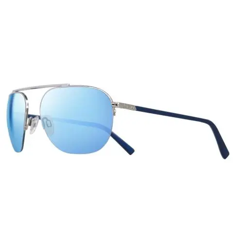 Revo Sunglasses Annika Chrome Aviator Frame / Blue Water Polarized Lens RE1201