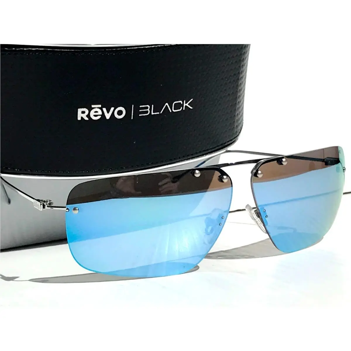 Revo Air 1 Shiny Chrome Polarized Photochromic Blue Water Sunglass 1190 03 Blp