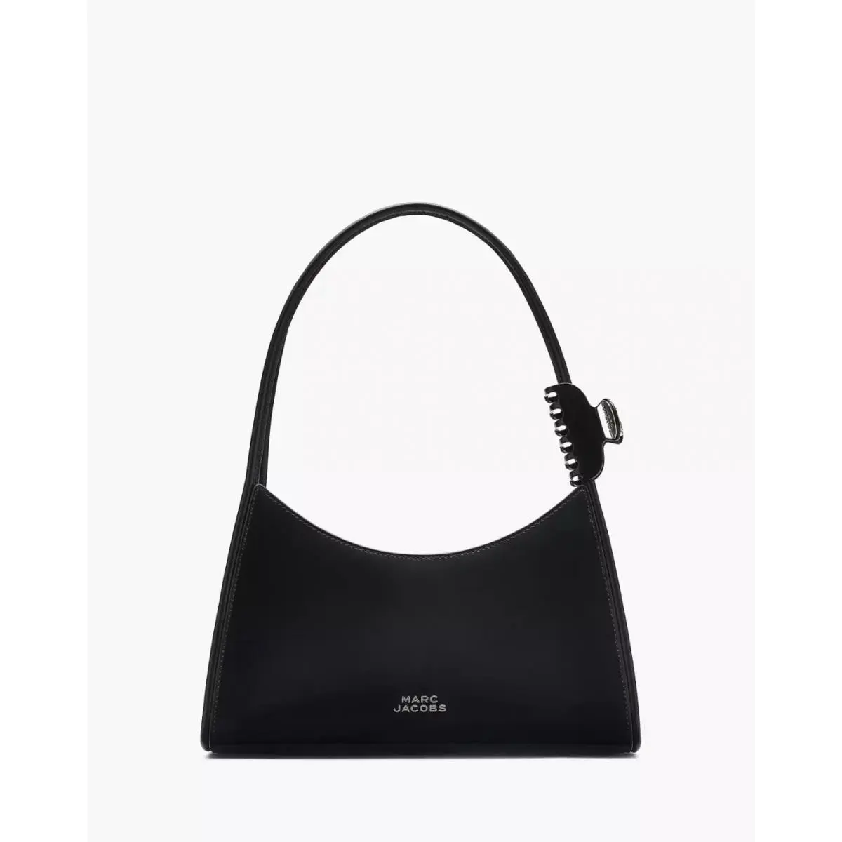 Marc Jacobs Womens The Claw Clip Shoulder Bag Black