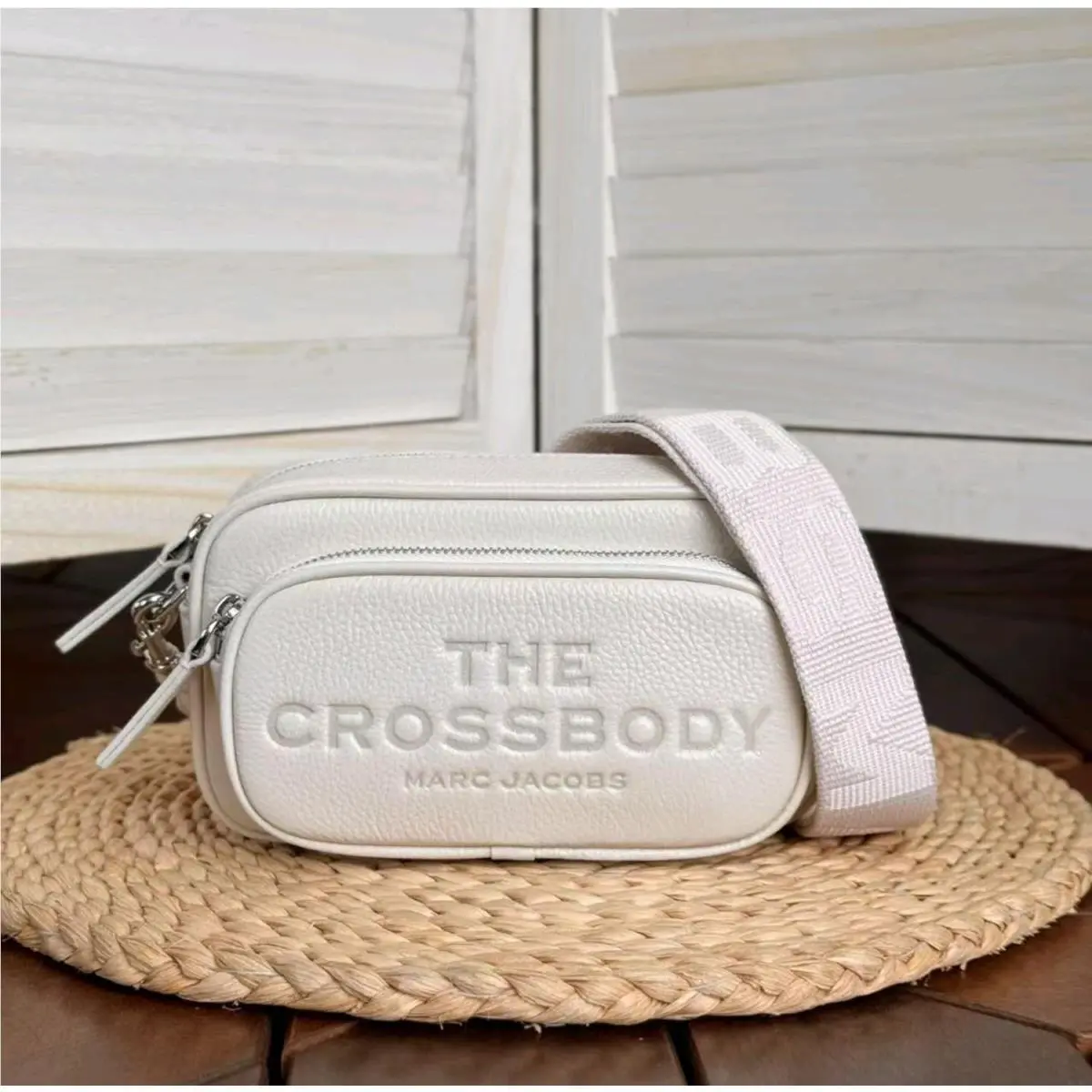 Marc Jacobs The Crossbody Bag Cotton White OS