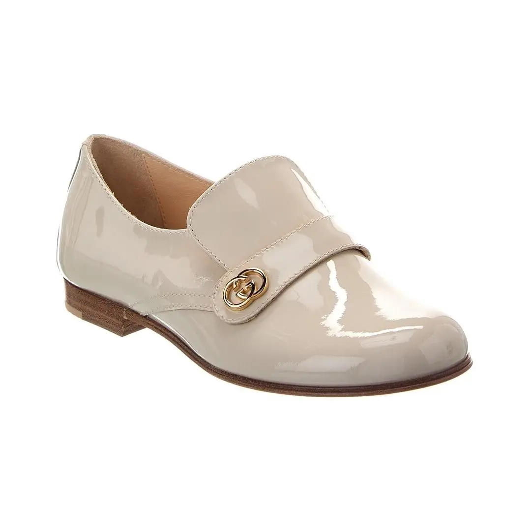 Gucci Interlocking G Patent Loafer