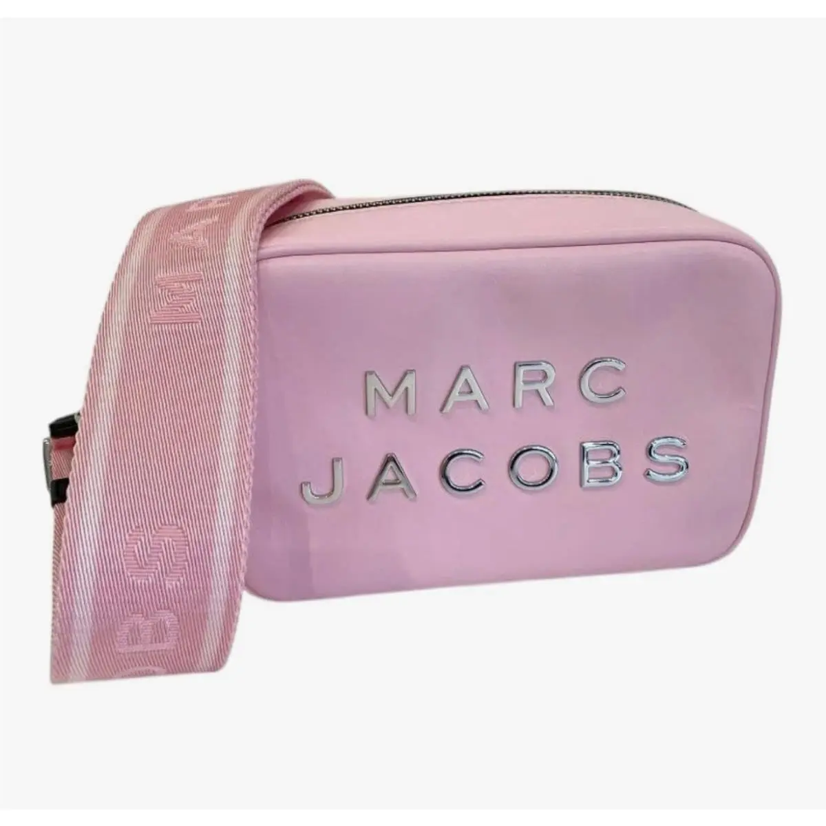 Marc Jacobs The Flash Bubblegum Pink Smooth Leather Camera Crossbody Bag