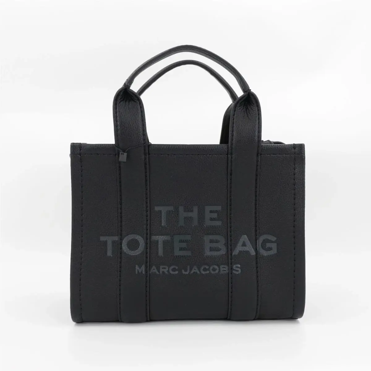 Marc Jacobs Women`s The Small Leather Tote Bag Grainy Black OS