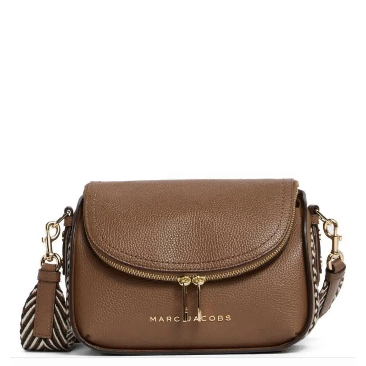 Marc Jacobs Cognac /gold Hardware Women`s Groove Mini Messenger Crossbody Bag