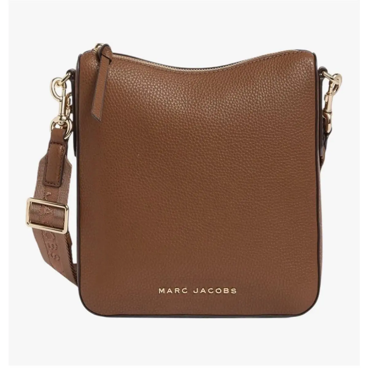 Marc Jacobs Drifter Swing Pack Crossbody Bag Leather Cognac