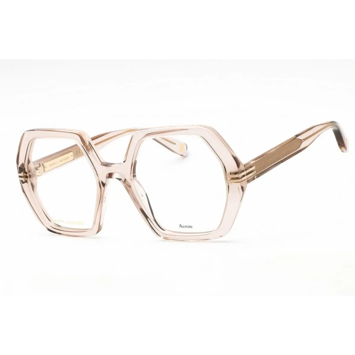 Marc Jacobs MJ1077-010A-51 Eyeglasses Frame Size 51mm 20mm 140mm Beige Women 71