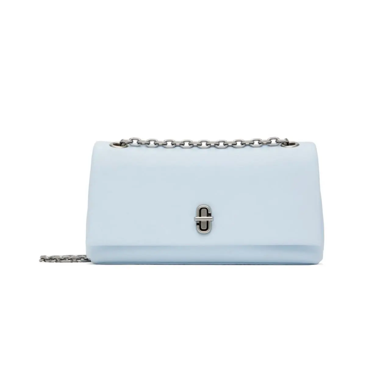 Marc Jacobs The Dual Chain Small Bag Crossbody In Cloud Blue