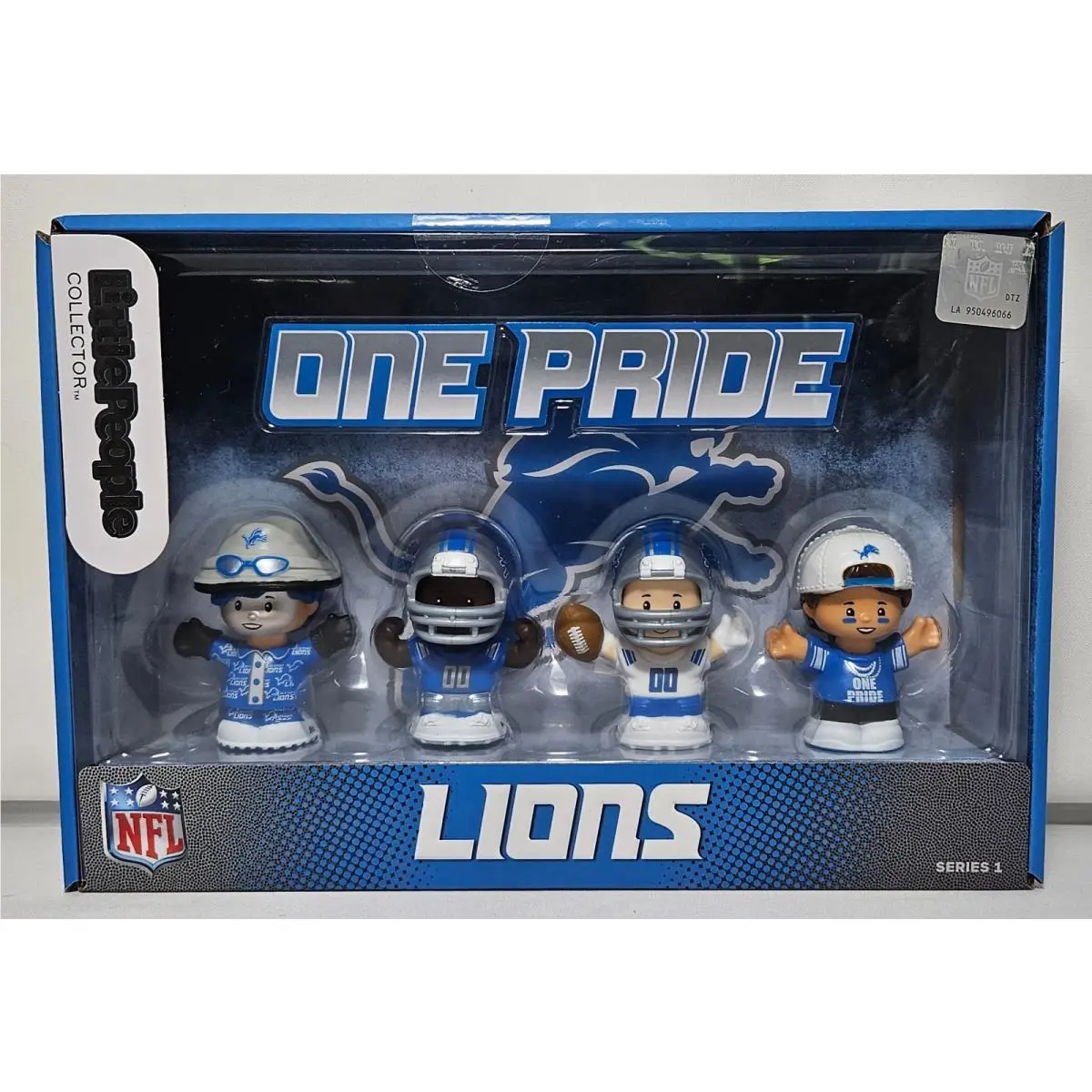 Little People Collector Nfl Detroit Lions One Pride 4 Pack