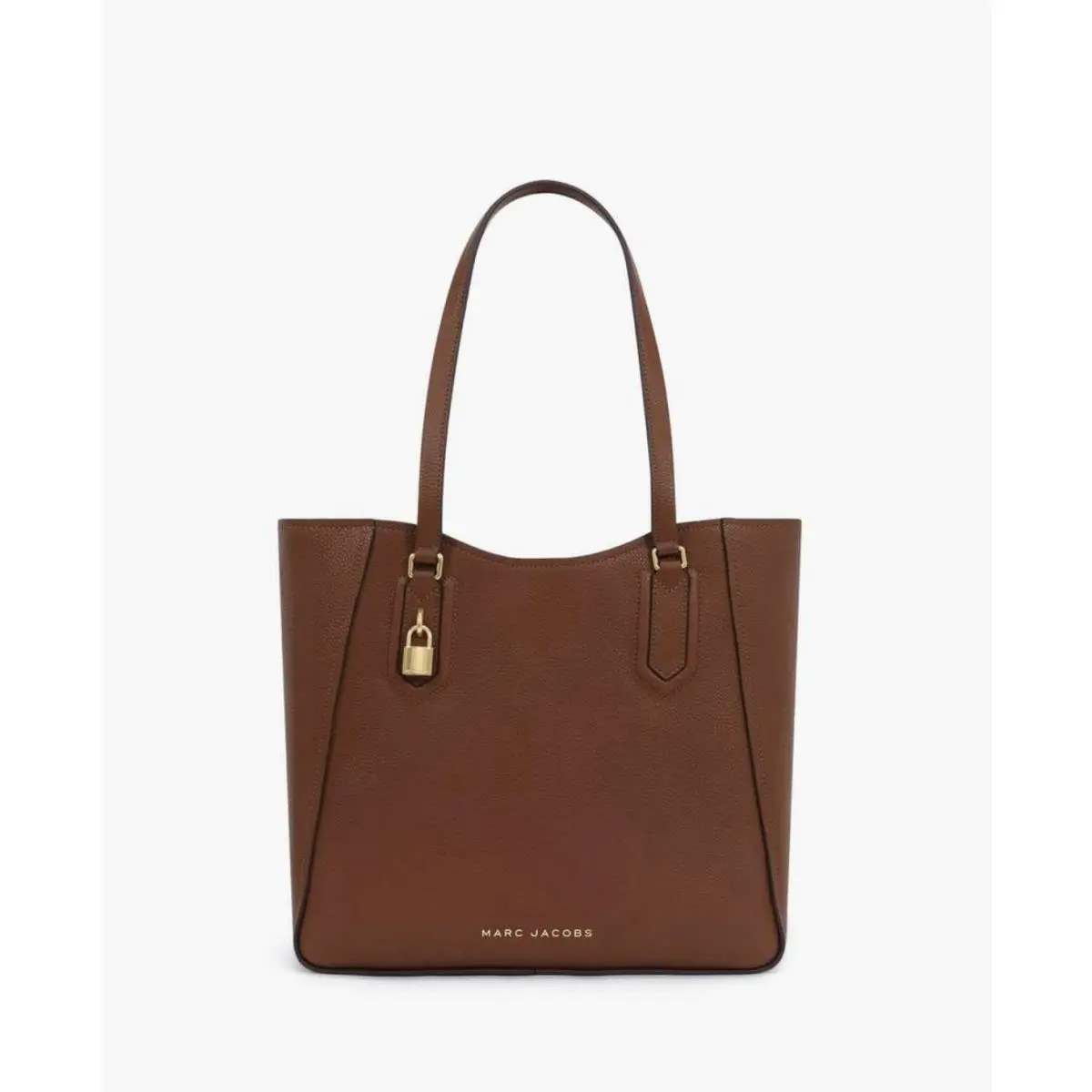 Marc Jacobs Large Drifter Work Leather Tote Bag In Cognac