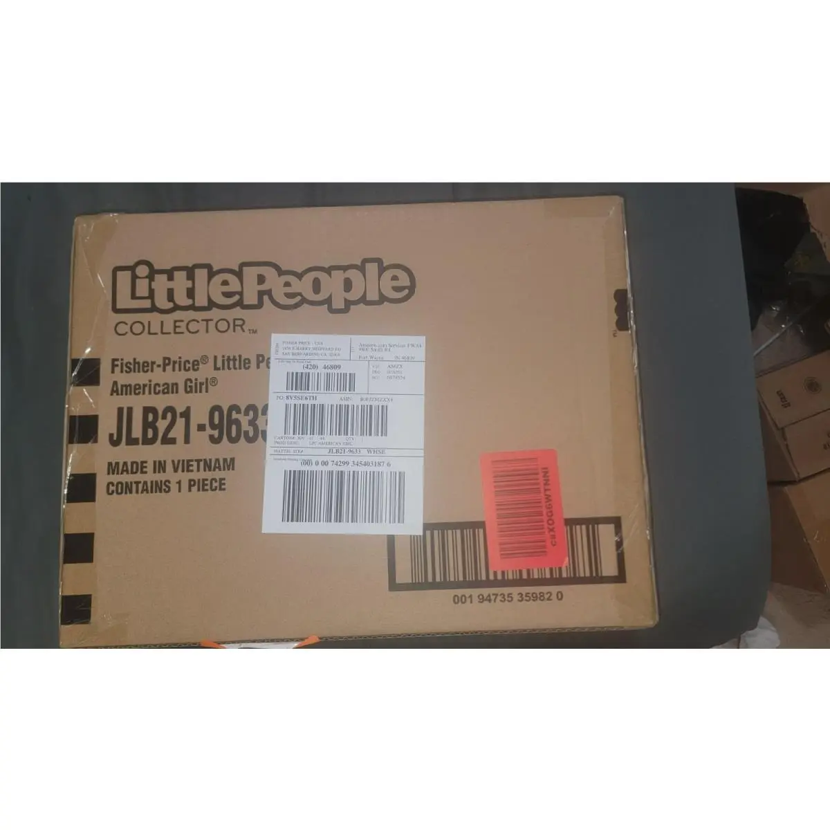 American Girl Doll Fisher-price Little People Collector Set
