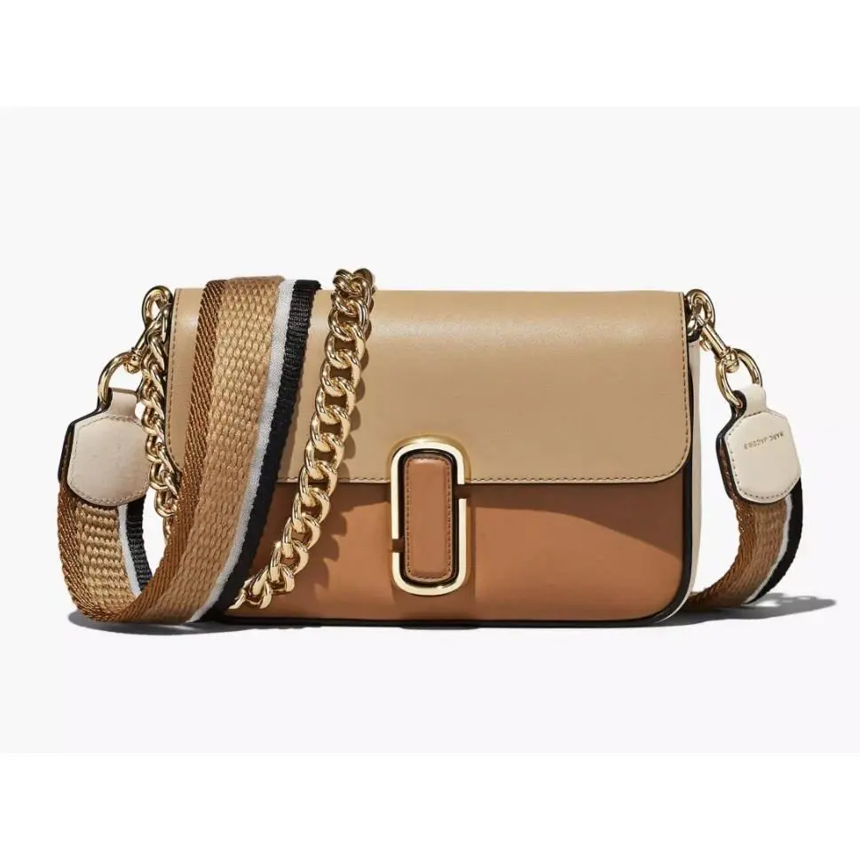 Marc Jacobs Women`s The J Marc Shoulder Leather Bag Cathay Spice Multi
