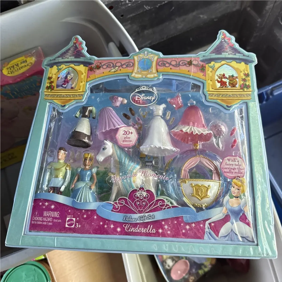 Disney Princess Favorite Moments Cinderella Deluxe Gift Set Mattel 2007 L9313