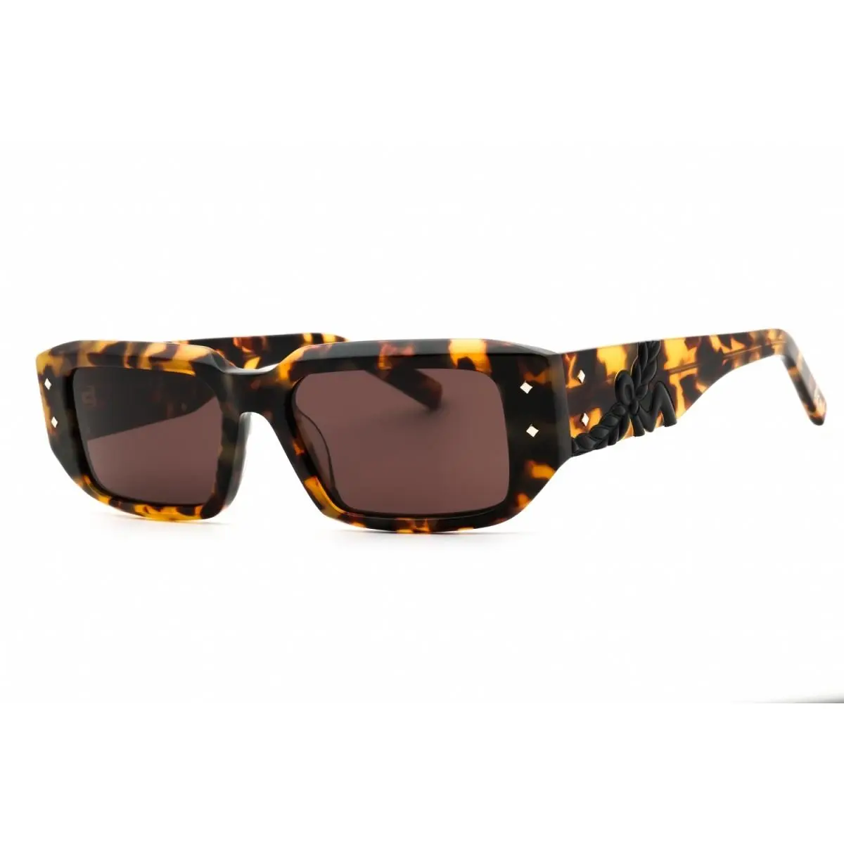 Mcm MW0013 53E Blonde Havana/brown 53-17-145 Sunglasses