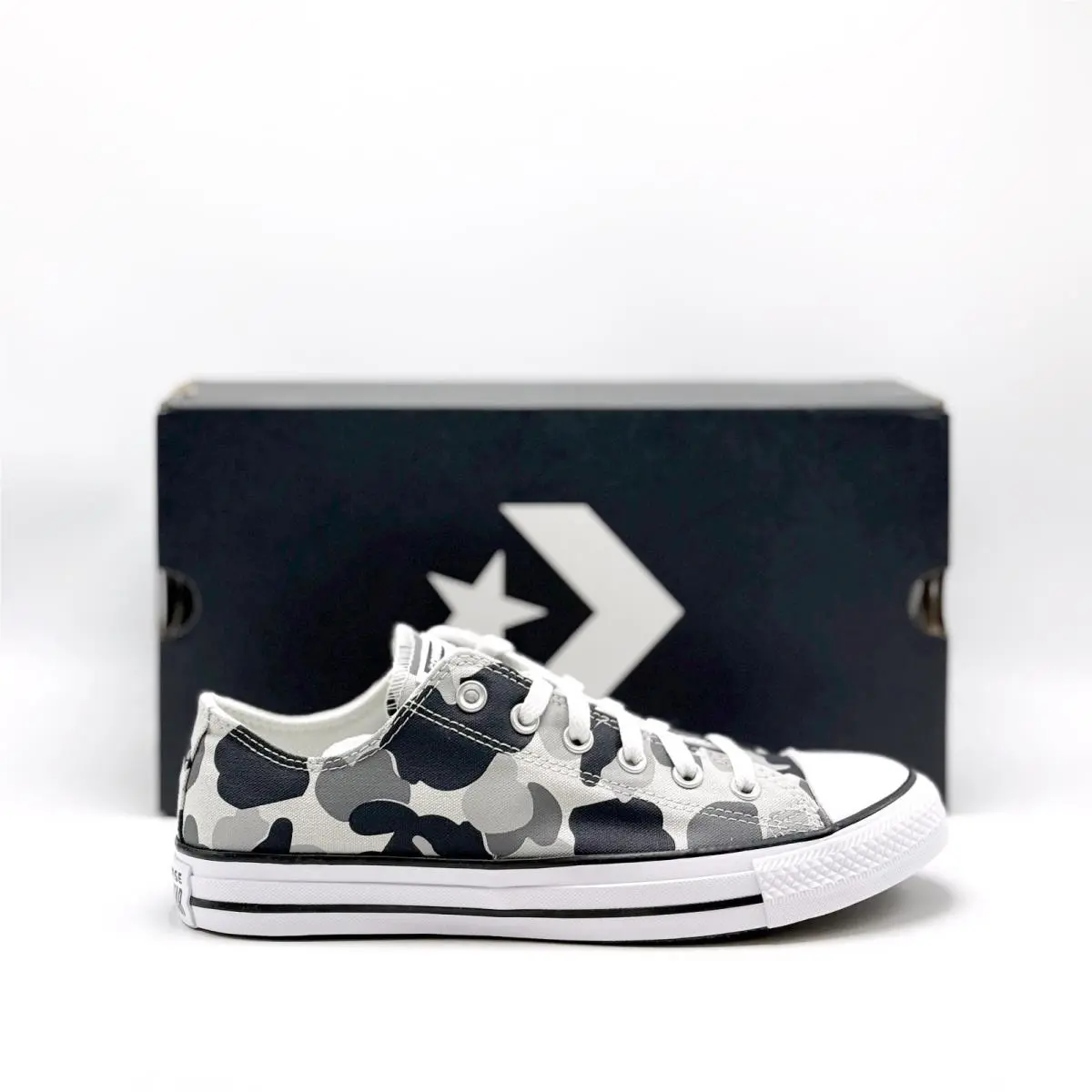 Unisex Converse Chuck Taylor All Star OX Low Camo Light Grey A19225F