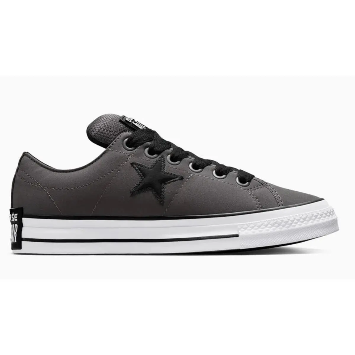 Converse One Star Puff Skate Shoes Sneakers Low Top Kicks Men`s White Gray Gum